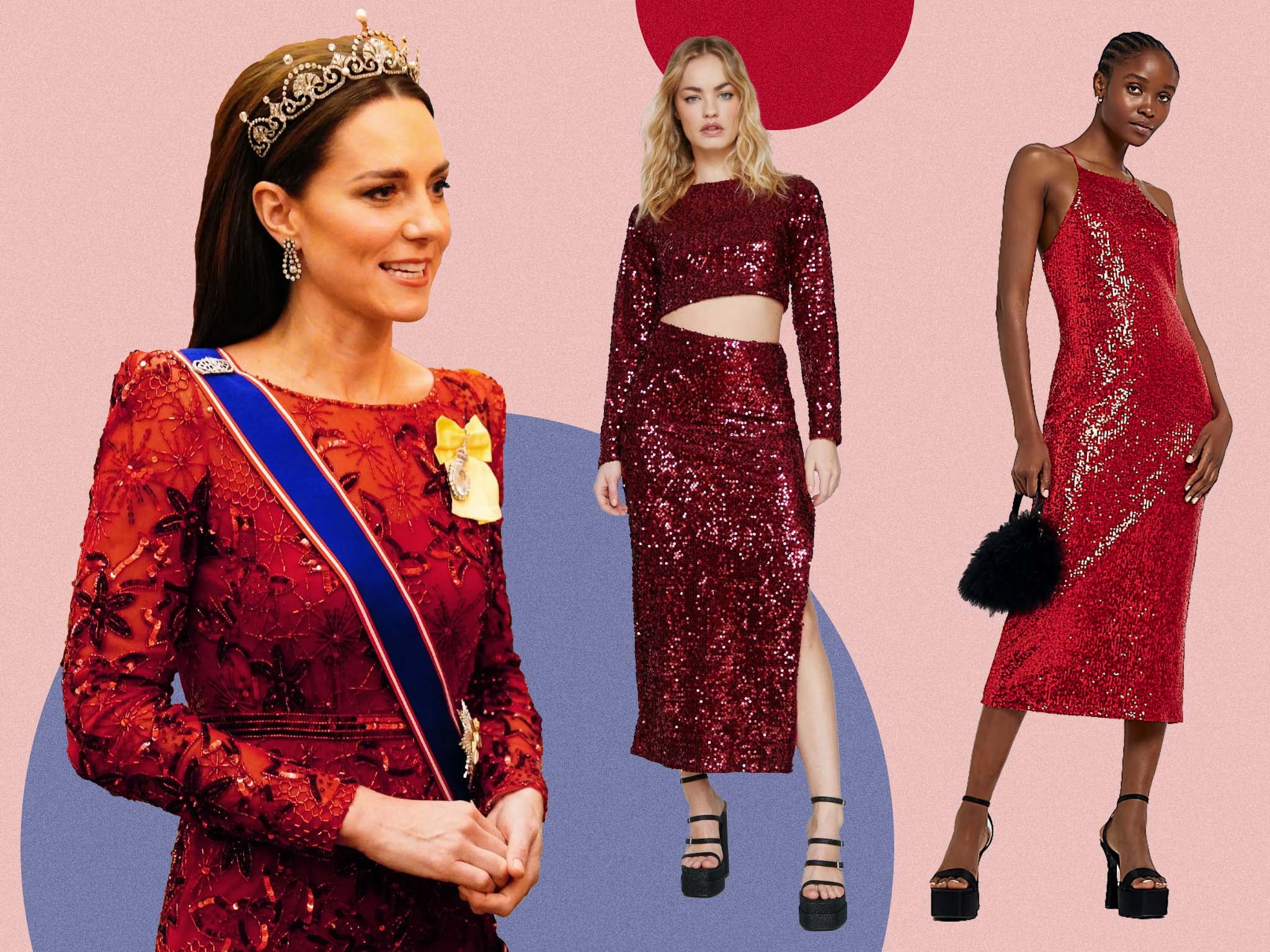 Kate middleton sequin dress clearance
